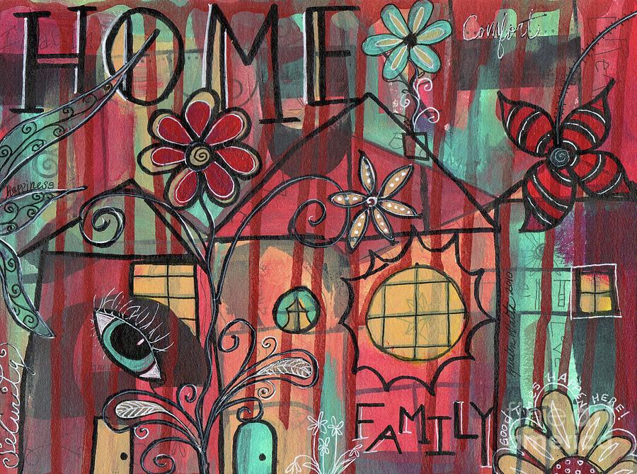 Home Mixed Media by Kristen Watts | Fine Art America