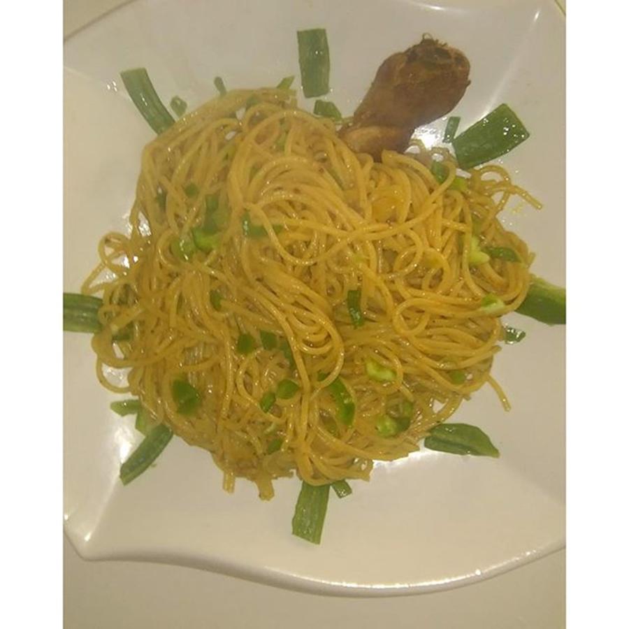 Spag Photograph - Home Made #spag With Green by African Foods