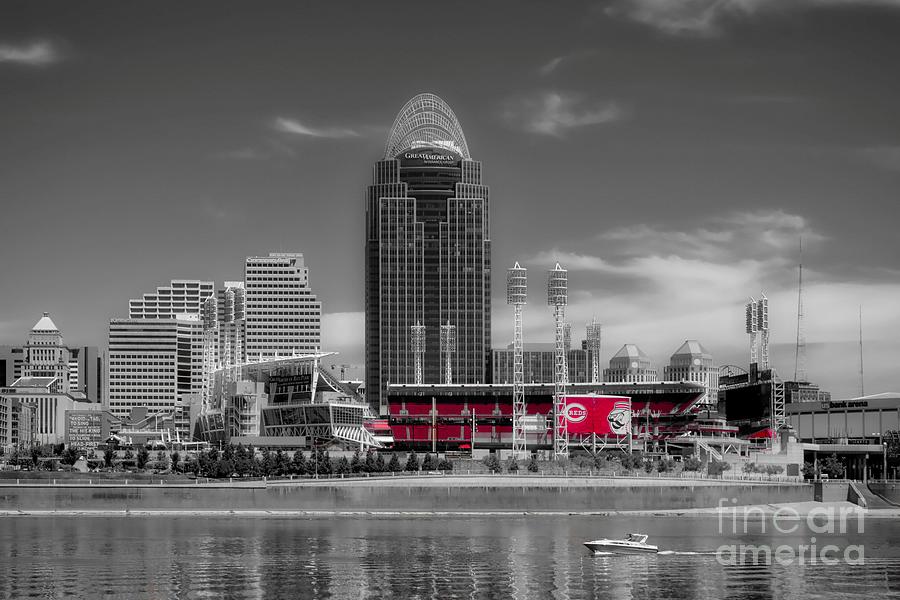 Home Of The Cincinnati Reds Photograph by Mel Steinhauer