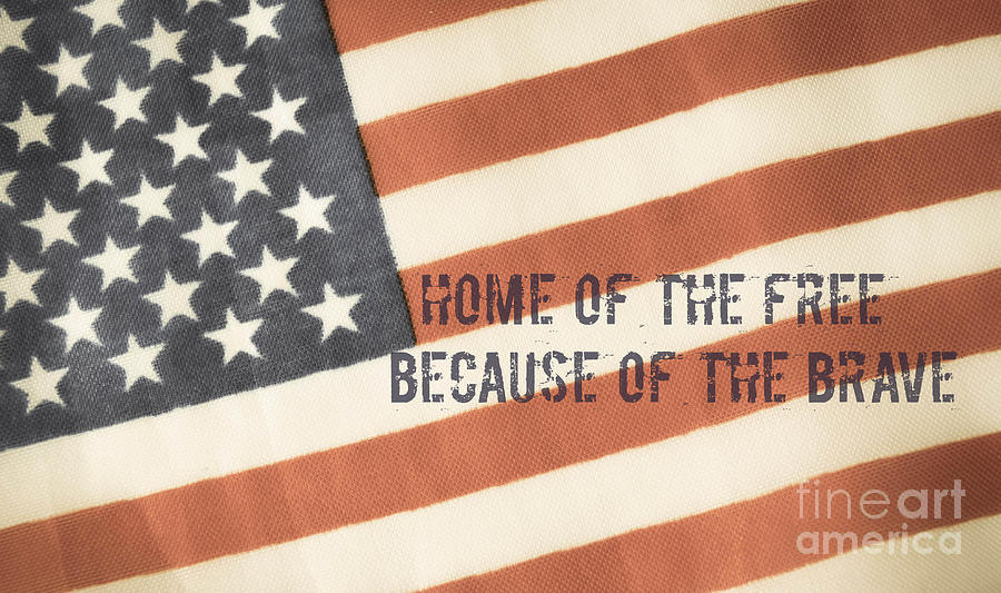 Home of the Free Photograph by Andrea Anderegg