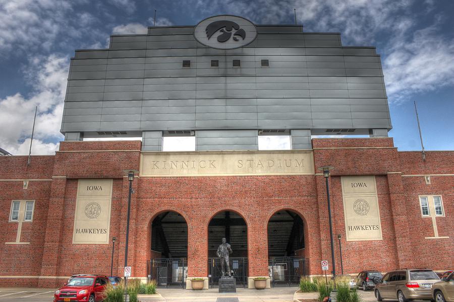 Football Photograph - Home of the Iowa Hawkeyes by J Laughlin