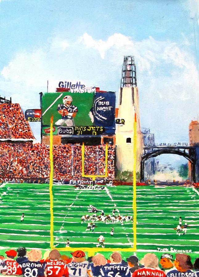 Home of the Pats Painting by Jack Skinner