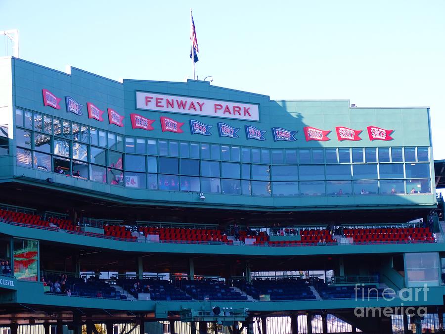 Boston Red Sox Photograph - Home of the Red Sox by Gina Sullivan