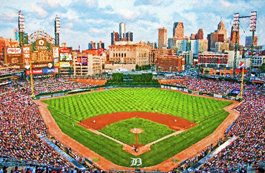 Home of the Tigers Digital Art by Dennis Cox
