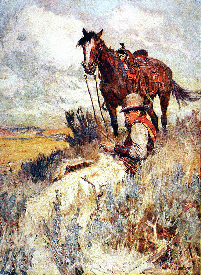 Home On The Range Painting by Philip R Goodwin
