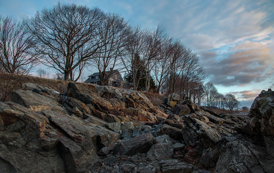 Home on the rocks Photograph by Tony Pushard