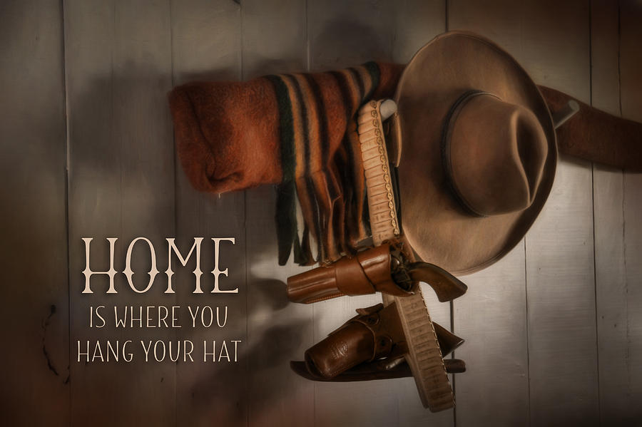 Hat Photograph - Home Protection by Lori Deiter