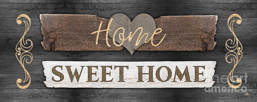 Home Sweet Home 2 Digital Art by Mo T