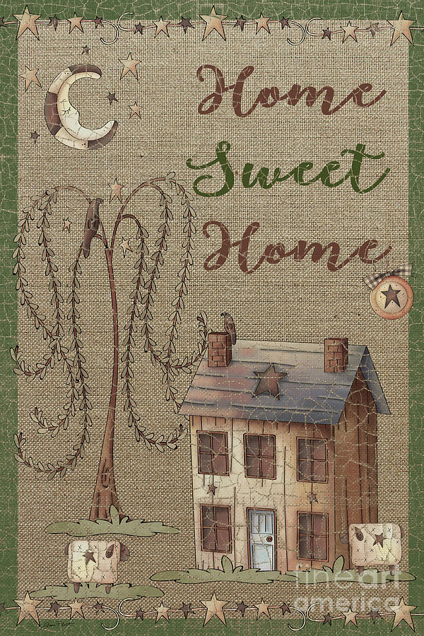 Home Sweet Home-JP3911 Painting by Jean Plout