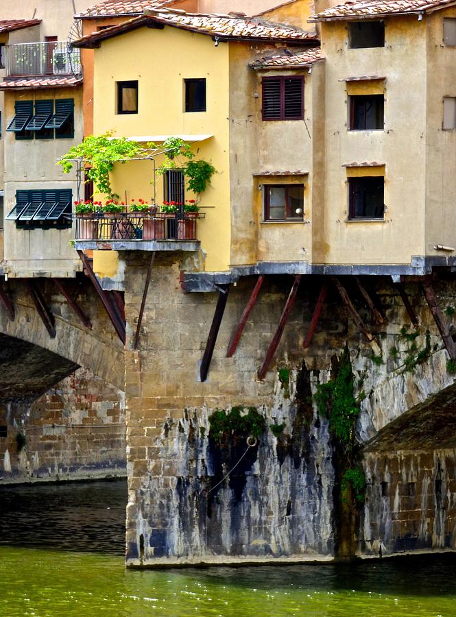 Home Sweet Home on the Ponte Vecchio Photograph by Amelia Racca