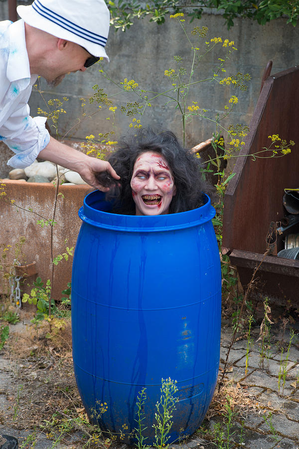 Homegrown barrel zombie Photograph by Matthias Hauser