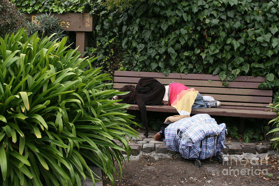 Homeless Photograph by Cynthia Marcopulos