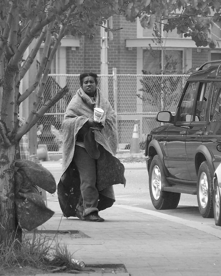 Homeless  Photograph by Frances Miller