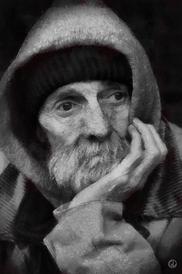 Homeless Digital Art by Gun Legler
