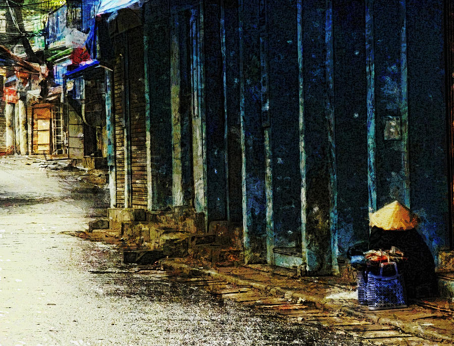 Homeless in Hanoi Digital Art by Cameron Wood