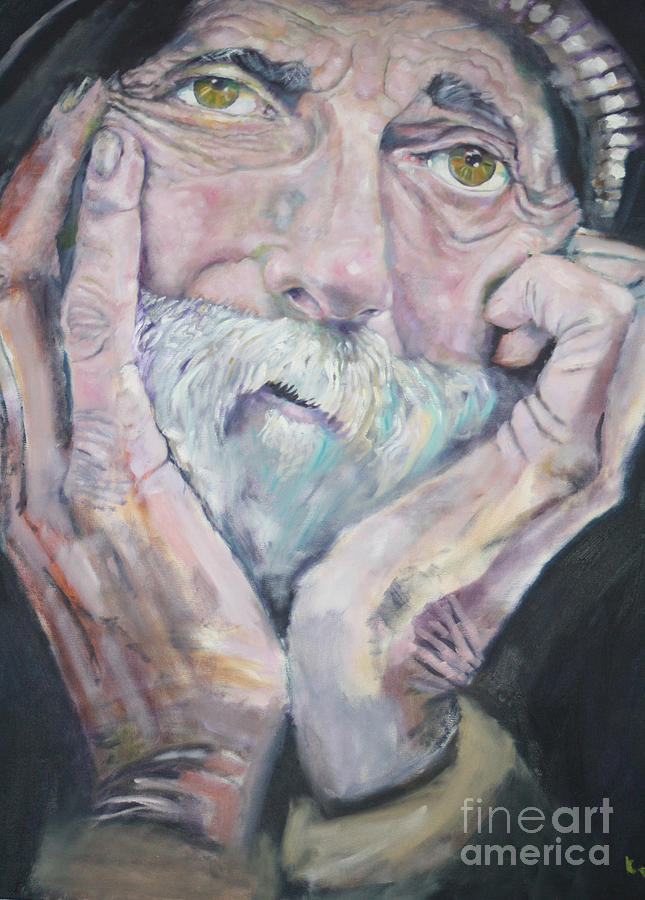 Portrait of a Man Painting by Kevin McKrell