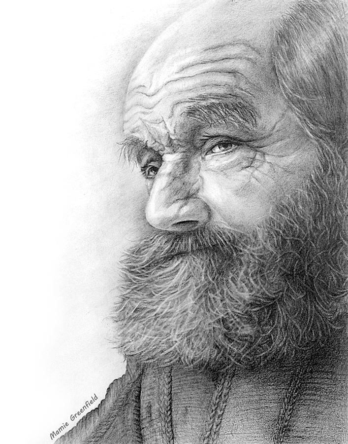Homeless Drawing by Mamie Greenfield