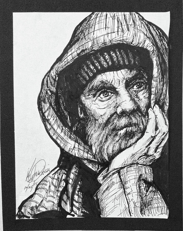 Sketch Homeless Drawing