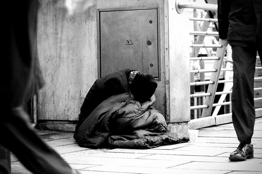 Homelessness in London Photograph by Emre Zengin - Fine Art America