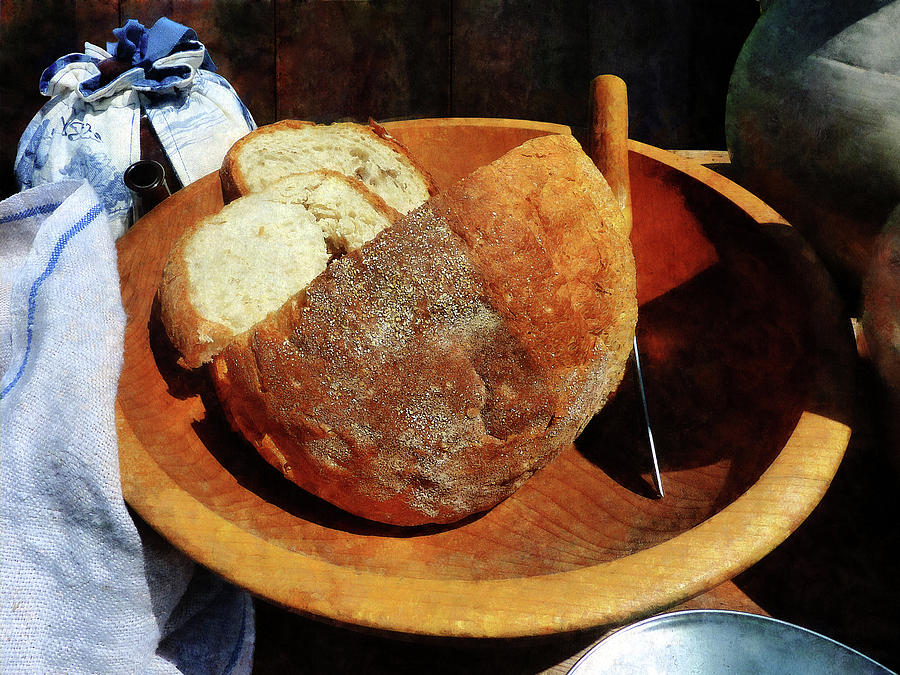 Homemade Bread Photograph by Susan Savad