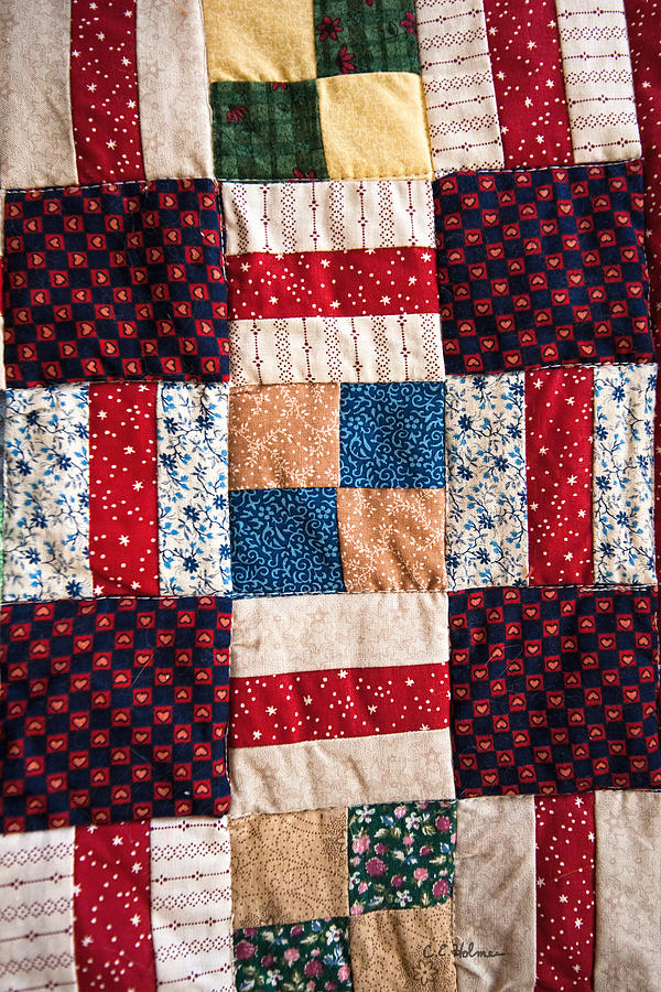 Homemade Quilt Photograph by Christopher Holmes
