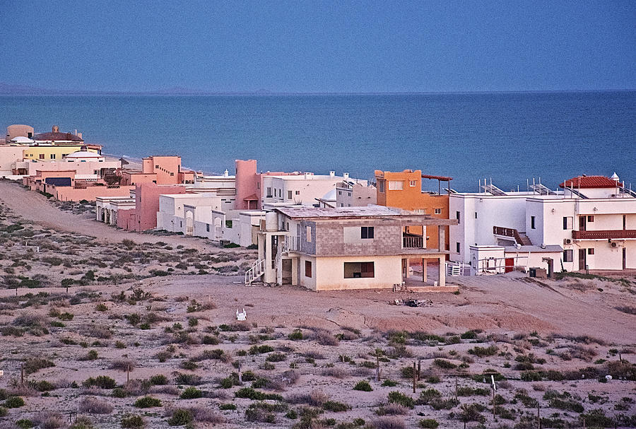 Homes along Sea of Cortez south of Puerto Penasco-Mexico Photograph by Ruth Hager