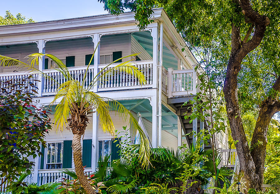 Homes of Key West 1 Photograph by Julie Palencia