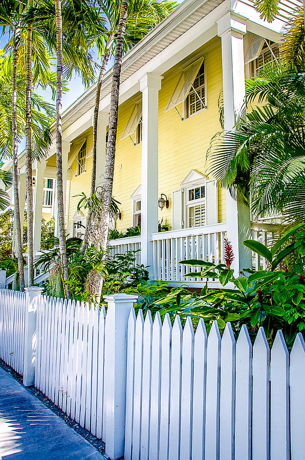 Homes of Key West 14 Photograph by Julie Palencia Homes of Key West 14 Photograph by Julie Palencia