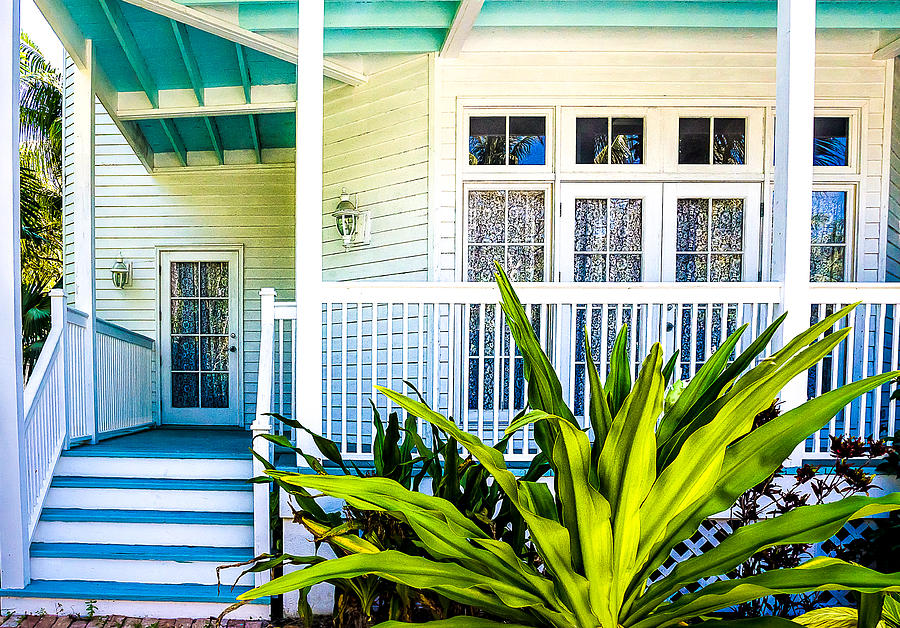 Architecture Photograph - Homes of Key West 6 by Julie Palencia