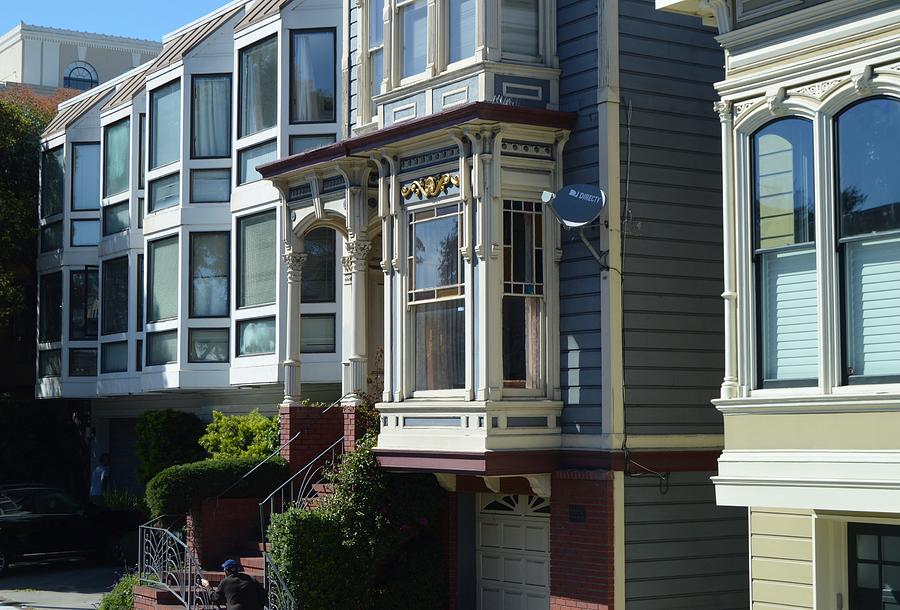 Homes of San Francisco Photograph by Warren Thompson