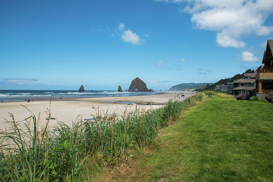 Homes On Cannon Beach Photograph by Tom Cochran