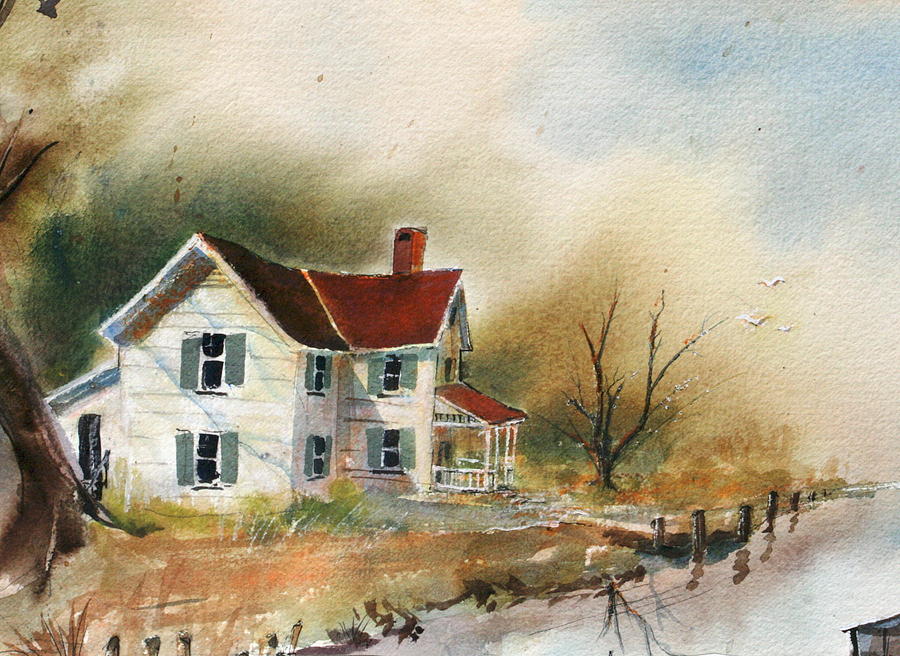 Homestead Painting by Bobby Walters
