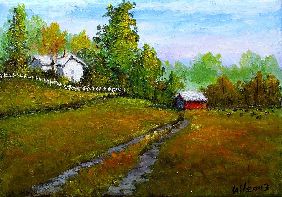 Homestead Painting by Fred Wilson