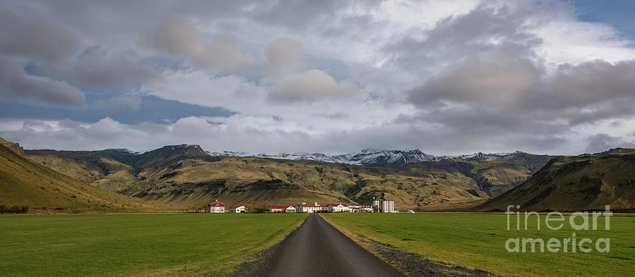 Homestead in Iceland  Photograph by Michael Ver Sprill