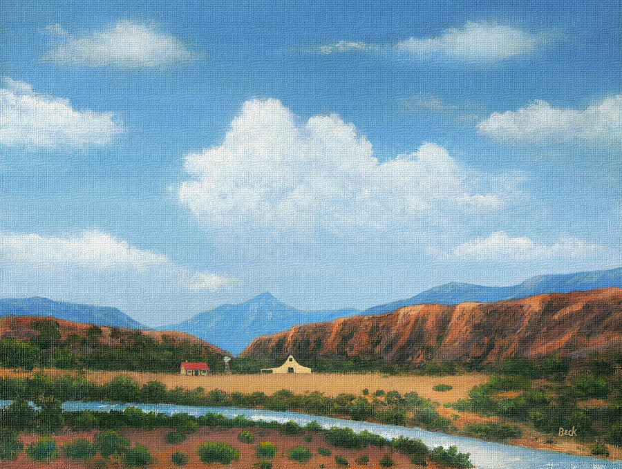 Homesteader Painting by Gordon Beck