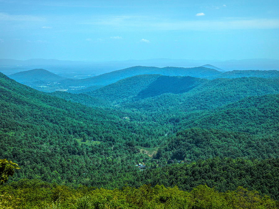 HOMETOWN Series - Blue Ridge Vista Photograph by Arlane Crump | Fine ...