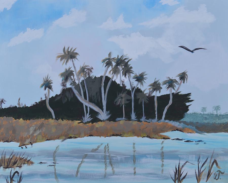 Homosassa River Painting by Warren Thompson