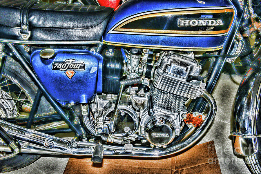 Honda Motorcycle Its a Classic Photograph by Paul Ward