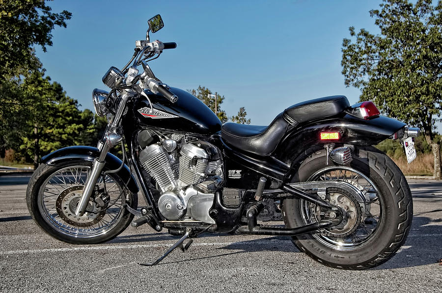 Honda Shadow Photograph by Amber Flowers