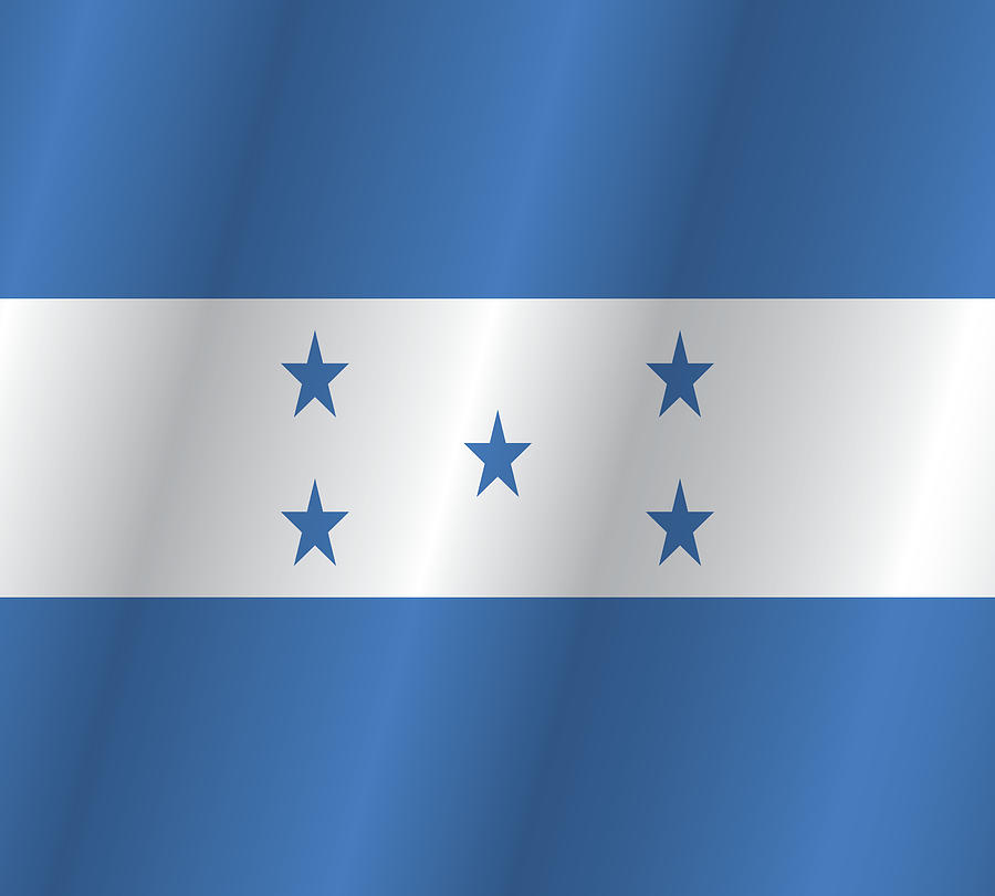 Honduras flag Digital Art by Artpics - Pixels