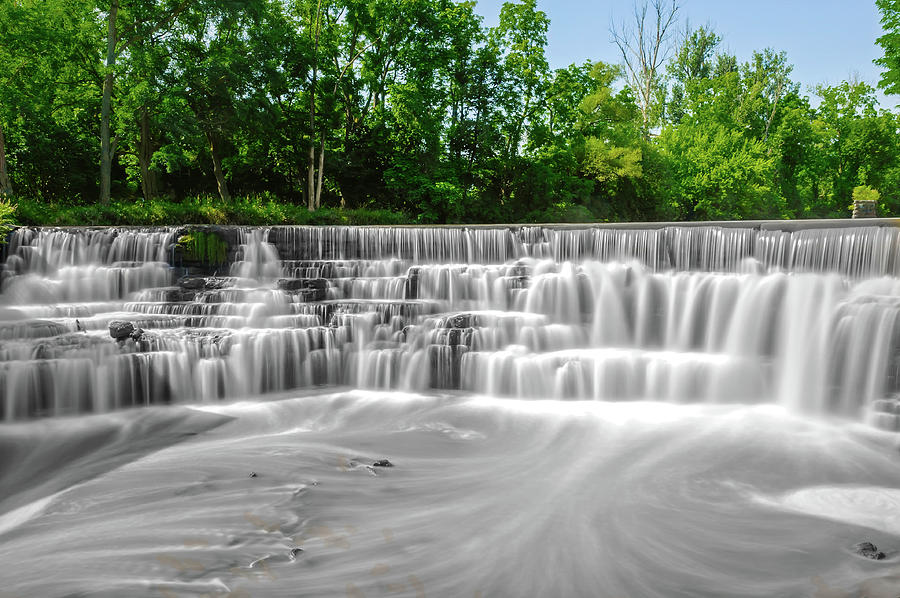 Honeoye Falls - Upper Falls  - Ahoneoyefalls172283 Photograph by Frank J Benz