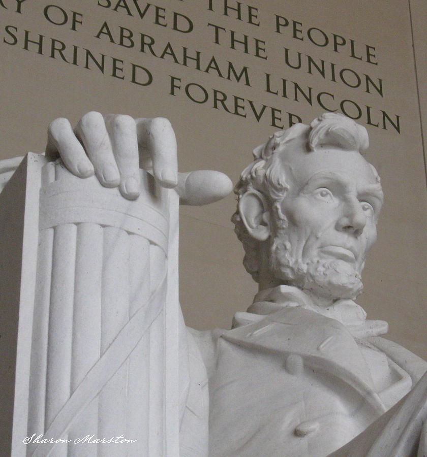Abraham Lincoln Photograph - Honest by Sharon Marcella Marston