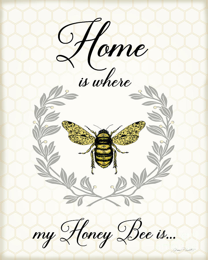 Honey Bee A Digital Art by Jean Plout