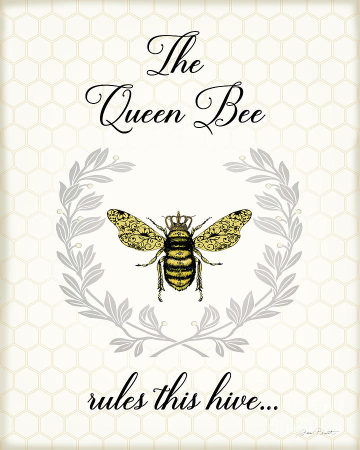 Honey Bee B Digital Art by Jean Plout