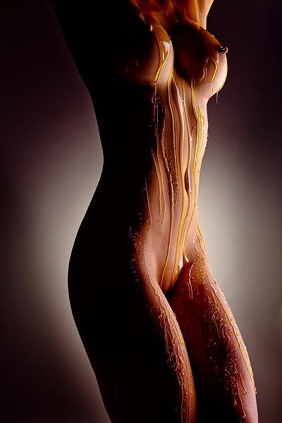 Nude Photograph - Honey Cascade by Chris Brown.