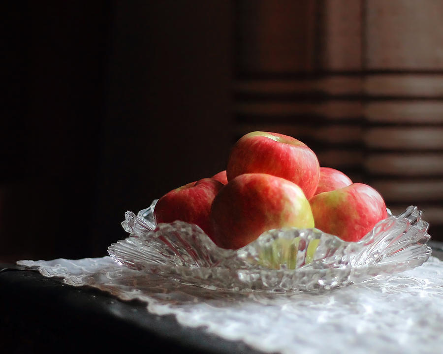 Honey Crisp Apples Photograph by Angela Murdock