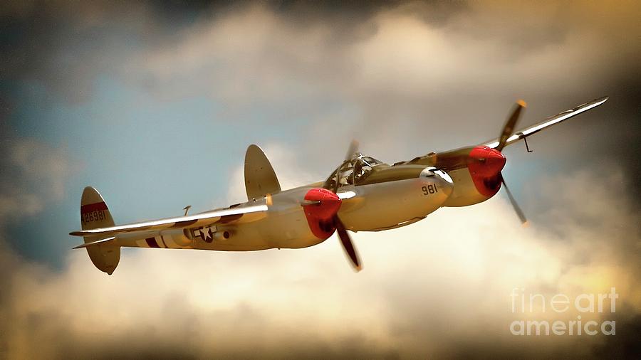 Honey Dancin P-38 Lightning Photograph by Gus McCrea