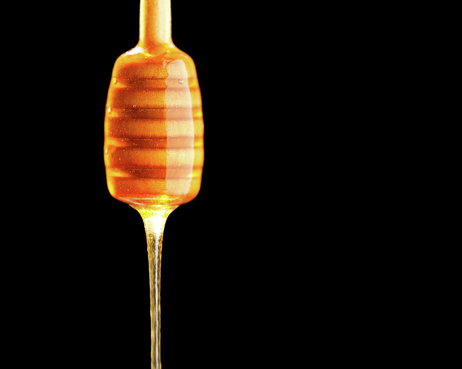 Honey Photograph - Honey Dripping Straight Off Dipper by Good Focused