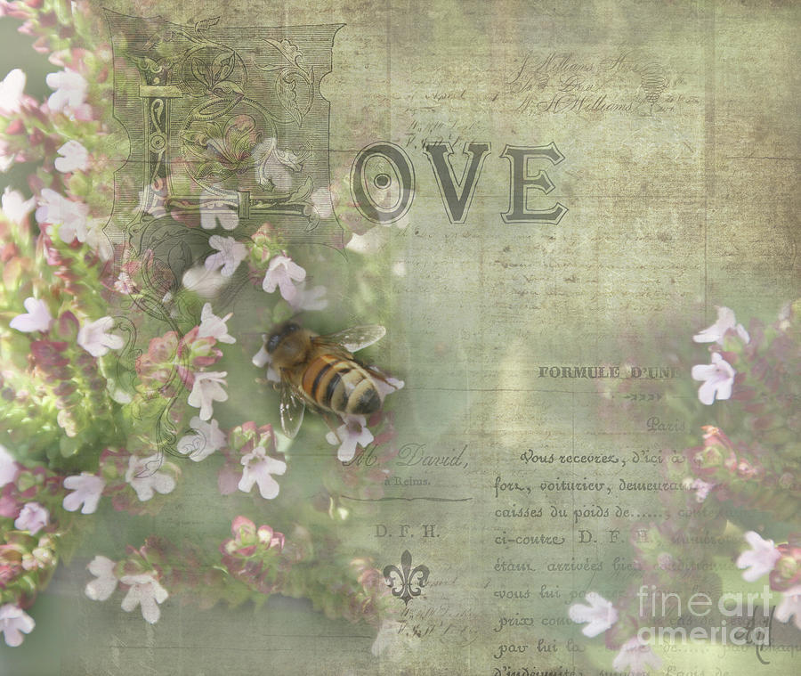 Honey Love Digital Art by Victoria Harrington