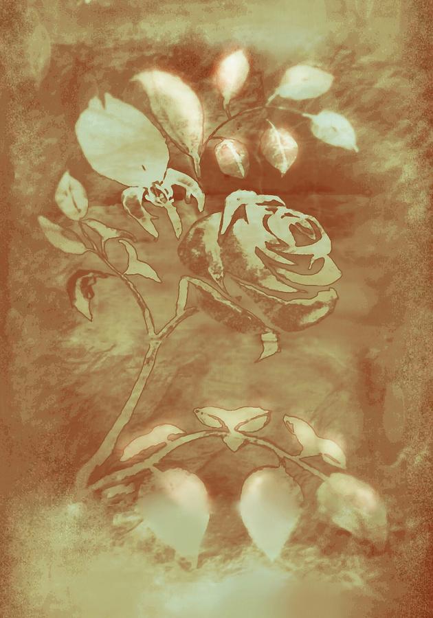 Honey Rose I Digital Art by Delynn Addams